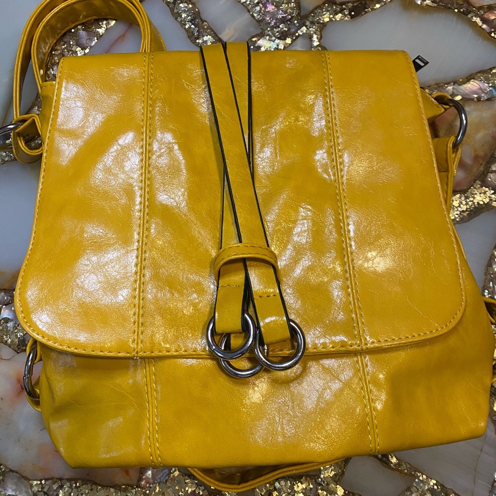 Victoria Leland Yellow Crossbody